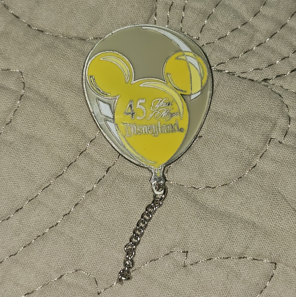 Disneyland 45th Anniversary Balloon Pin